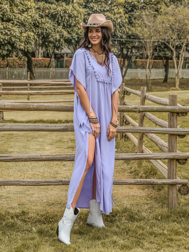 Vertical Stripes V-Neck Waist-Slimming Jumpsuit - Image 2