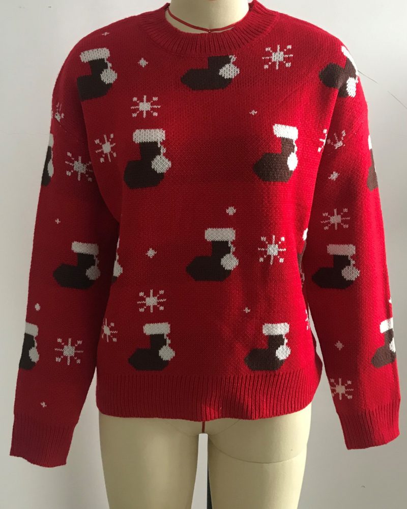 Festive Round Neck Pullover - Image 5
