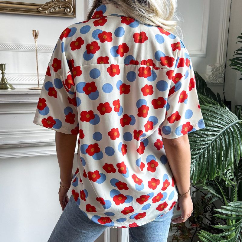 Printed Shirt for Women - Perfect for Spring/Summer - Image 3