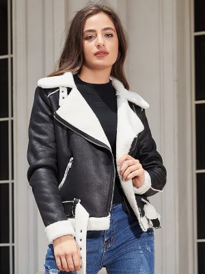 Faux Shearling Belted Jacket for Autumn/Winter