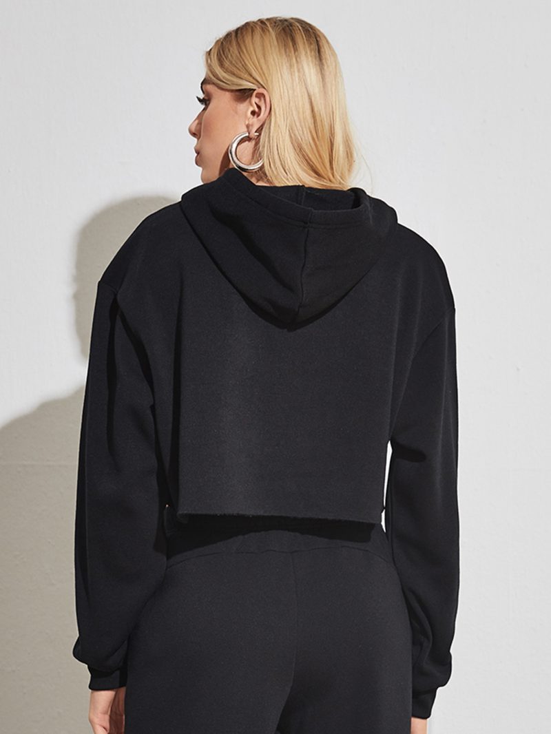 Street BF Cropped Hooded Pullover - Image 4