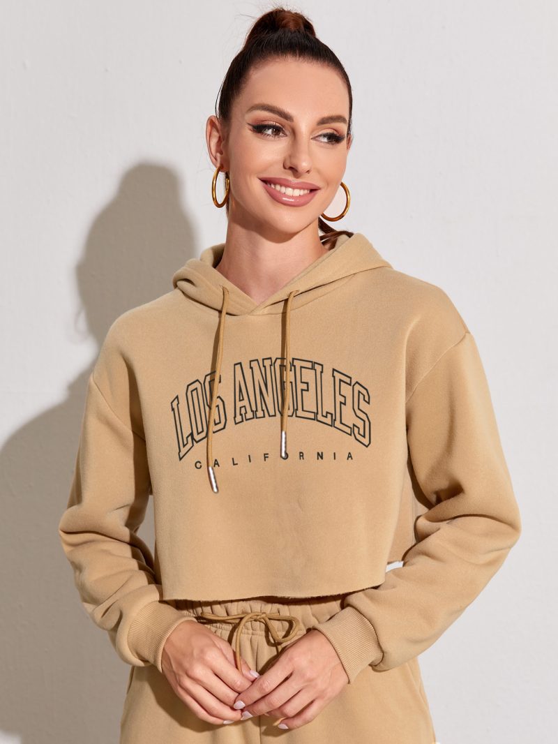 Street BF Cropped Hooded Pullover - Image 5