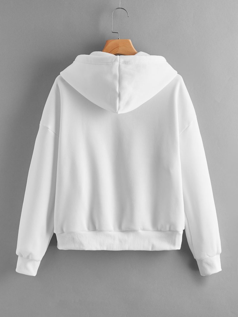 White Korean Pullover: Street Hipster - Image 4