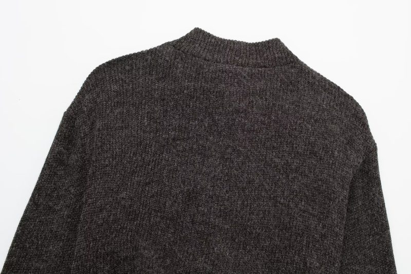 Soft Inlaid Jewelry Sweater - Autumn/Winter Chic - Image 4