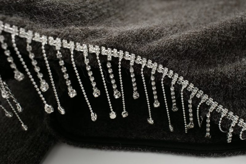 Soft Inlaid Jewelry Sweater - Autumn/Winter Chic - Image 7