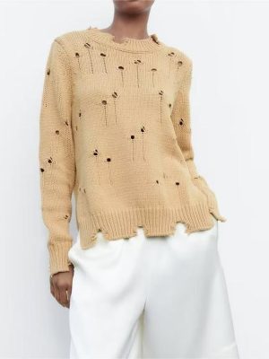 Autumn Round Neck Loose Sweater