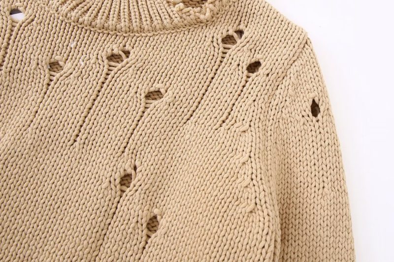 Autumn Round Neck Loose Sweater - Image 6