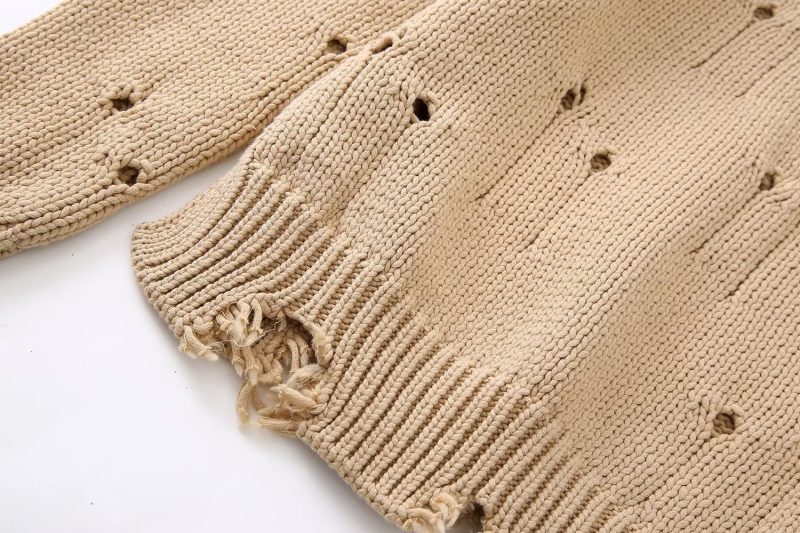 Autumn Round Neck Loose Sweater - Image 8