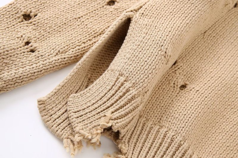 Autumn Round Neck Loose Sweater - Image 12
