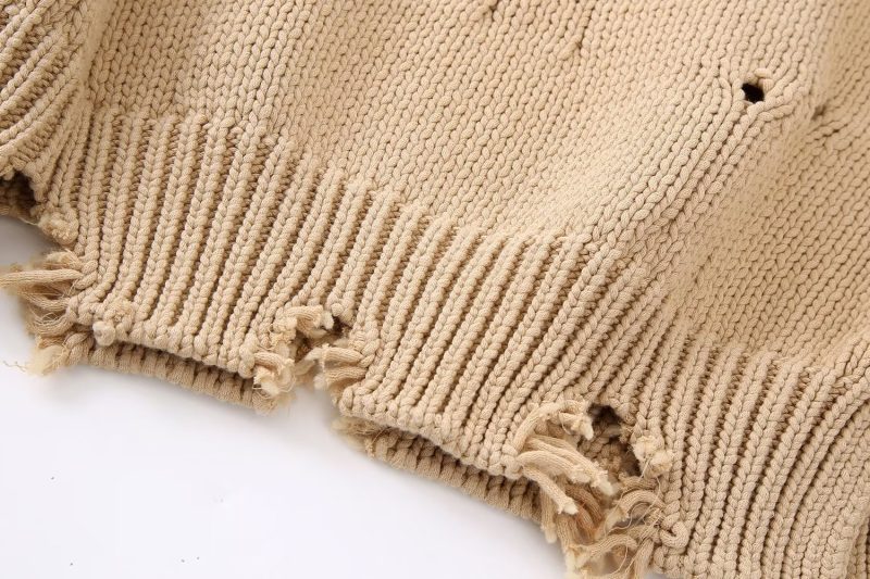 Autumn Round Neck Loose Sweater - Image 13