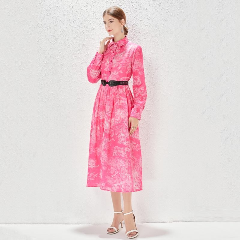 Animal Print Loose Dress | Women's Spring & Summer 2023 - Image 2