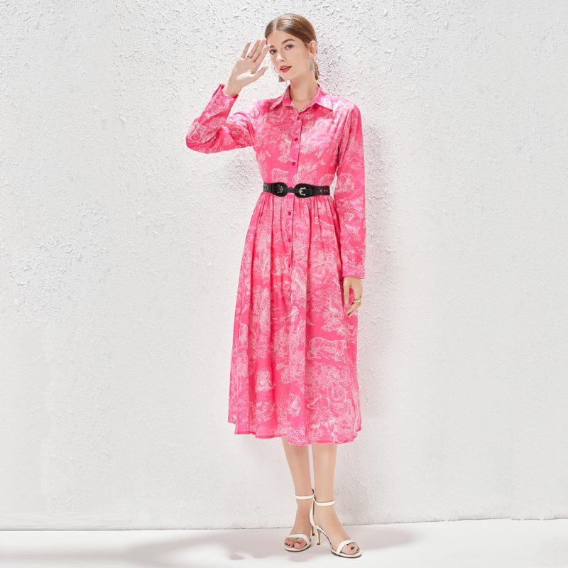 Animal Print Loose Dress | Women's Spring & Summer 2023 - Image 3
