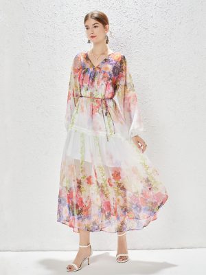 Summer Elegant Chiffon Dress