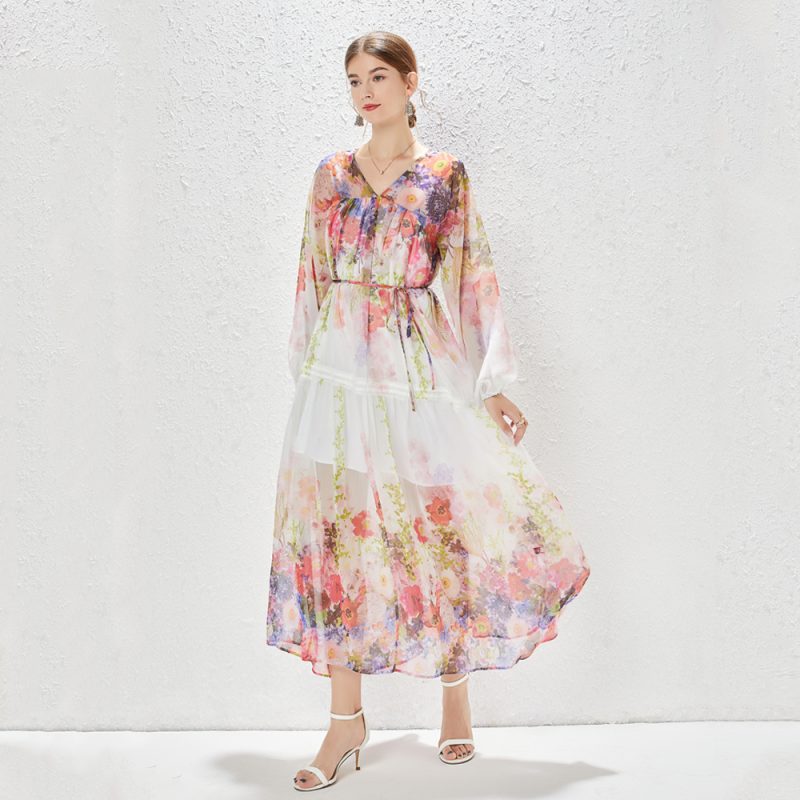 Summer Elegant Chiffon Dress