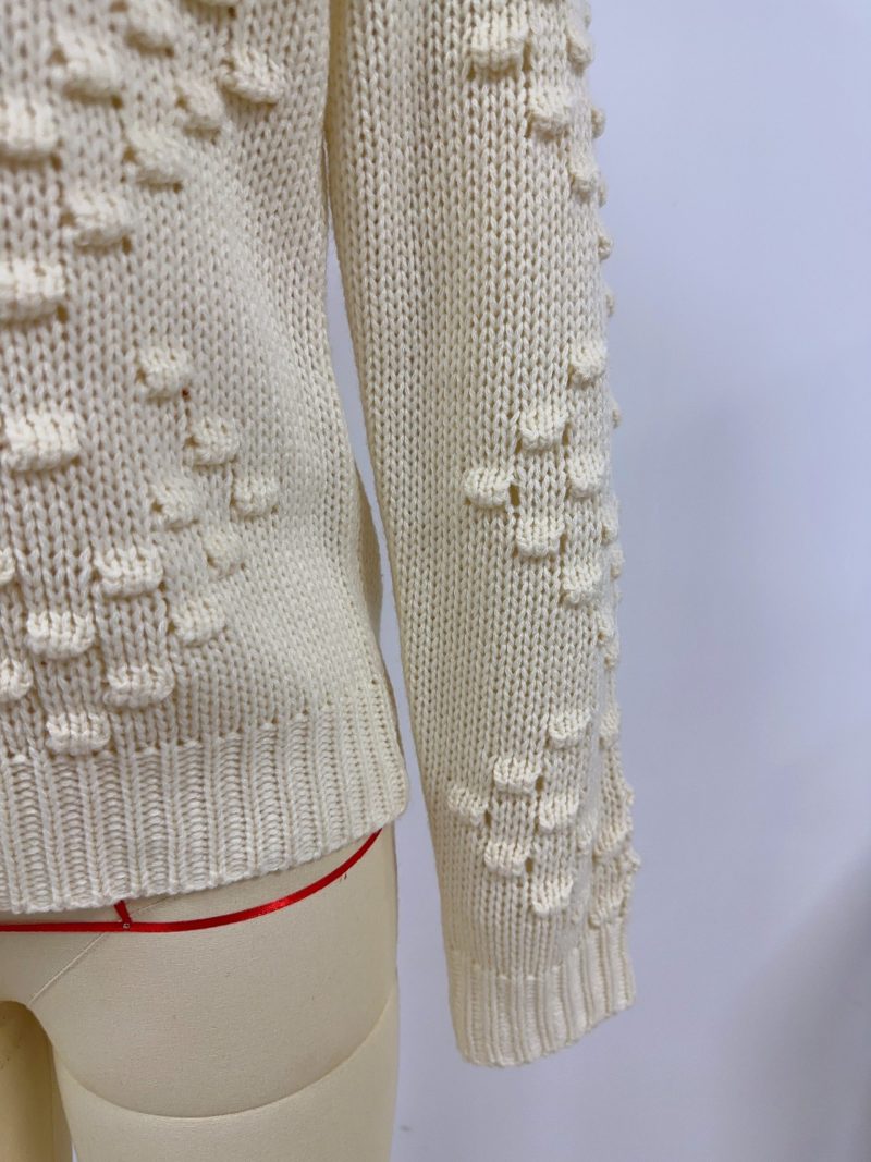 3D Pattern Knitted Cardigan Coat - Image 14