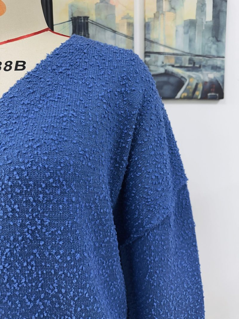 V-Neck Button Knitted Cardigan | Autumn Winter Women's Coat - Image 14