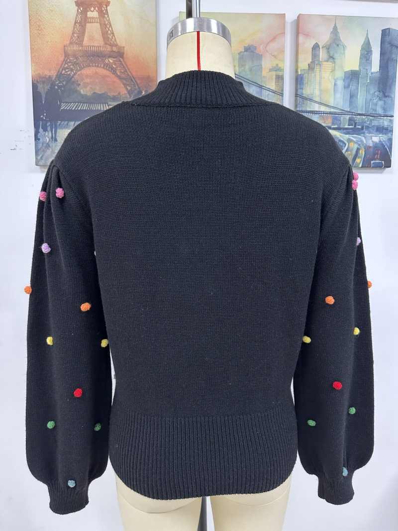 Beaded Color Women's Knitwear | Fashion Sweater - Image 15