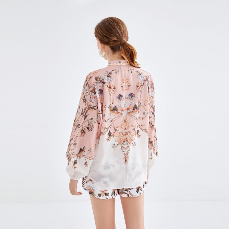 Cotton Linen Lace-Up Two-Piece Set - Image 3