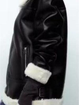 Women’s Faux Shearling Long Double-Sided Padded Jacket