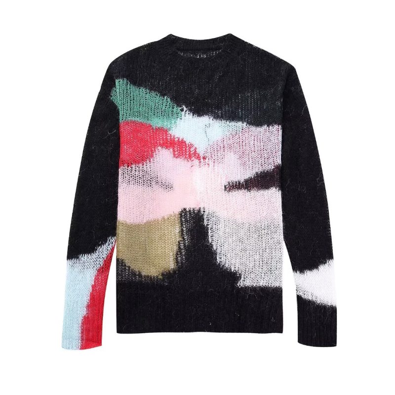 Fall Color Matching Knitwear - Image 3