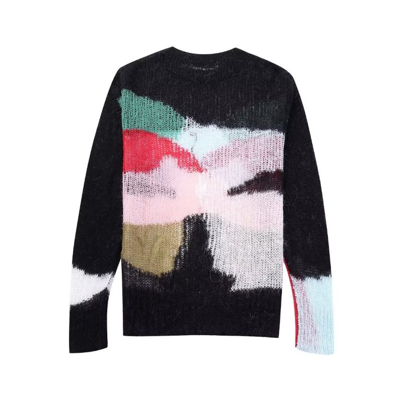 Fall Color Matching Knitwear - Image 4