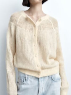 Round Neck Cashmere Sweater Coat