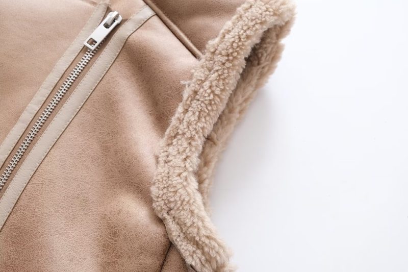 Casual Loose Faux Shearling Vest: Warm Waistcoat - Image 7