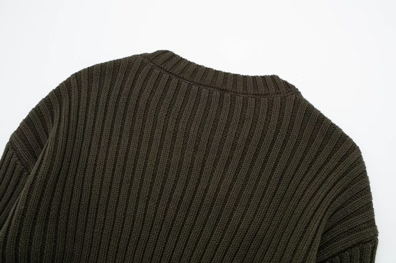 Street Chic Short Knitwear - Fall Holes Design - Image 5