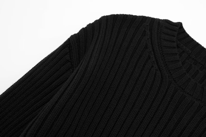 Street Chic Short Knitwear - Fall Holes Design - Image 10