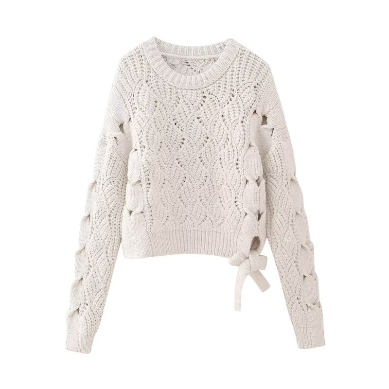 Bowknot Eight-Strand Sweater - Image 4