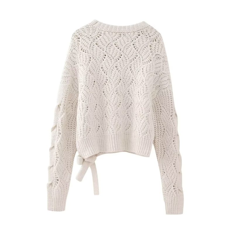 Bowknot Eight-Strand Sweater - Image 5
