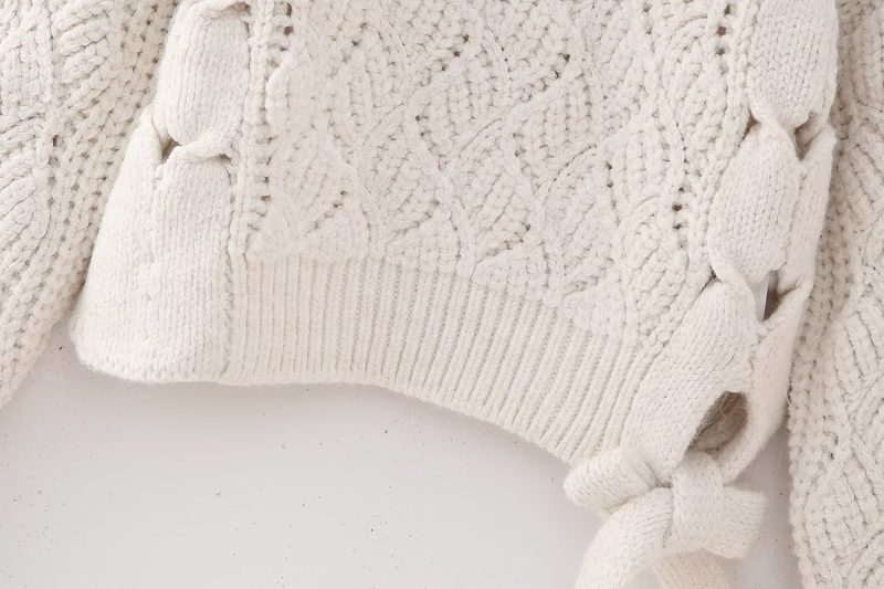 Bowknot Eight-Strand Sweater - Image 7