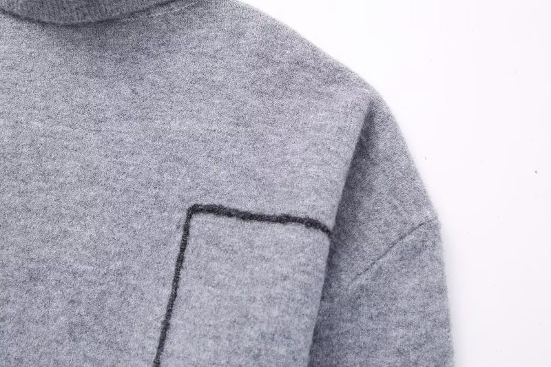 French Trim Long Sleeve Knit - Image 7
