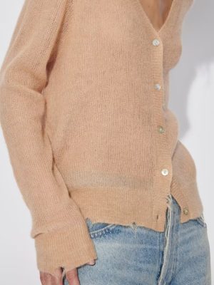 Alpaca Wool V-Neck Sweater – Fall Women’s Fashion