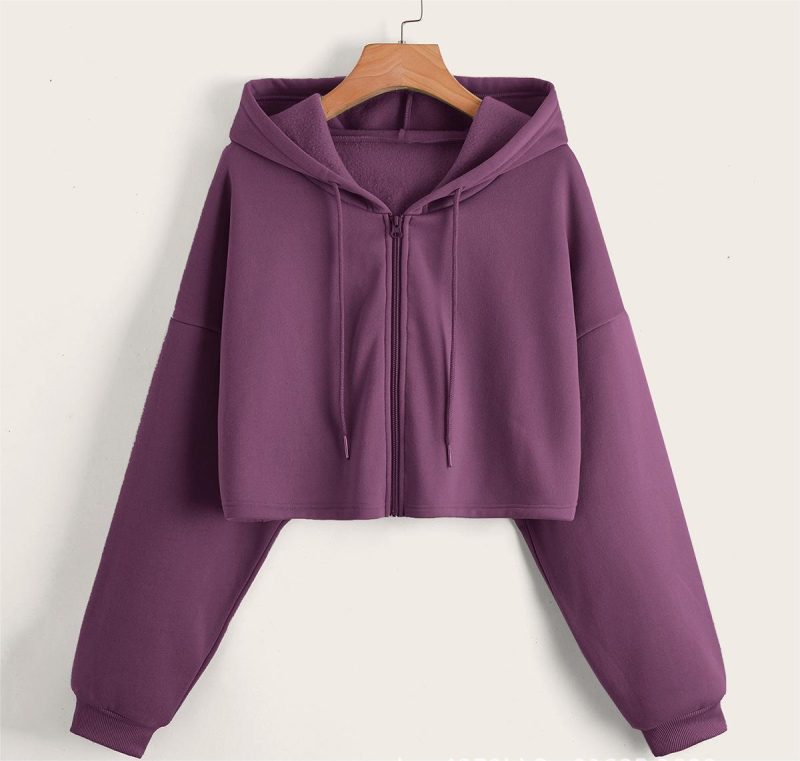 Black Hooded Street Hipster Sweater - Image 2