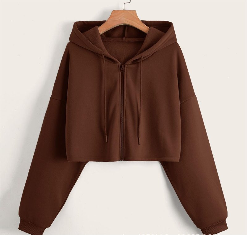 Black Hooded Street Hipster Sweater - Image 4