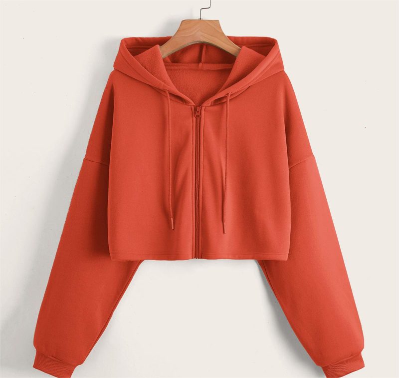Black Hooded Street Hipster Sweater - Image 6