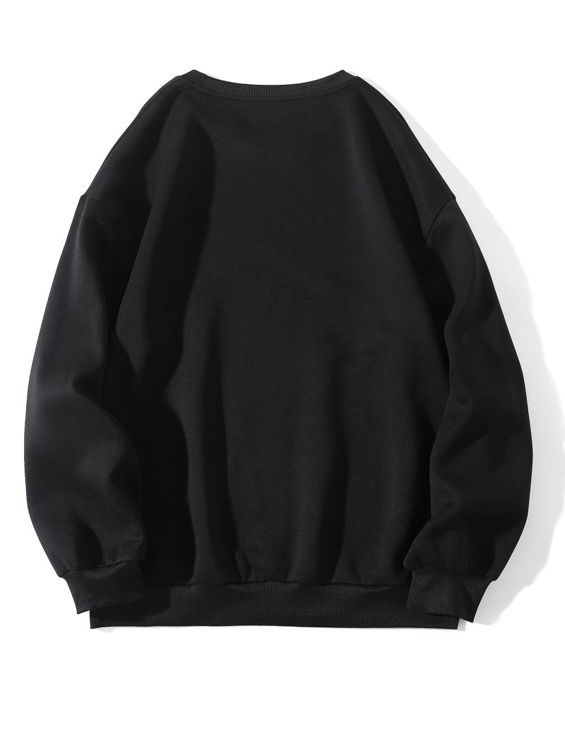 Loose Korean Velvet Sweater - Image 5
