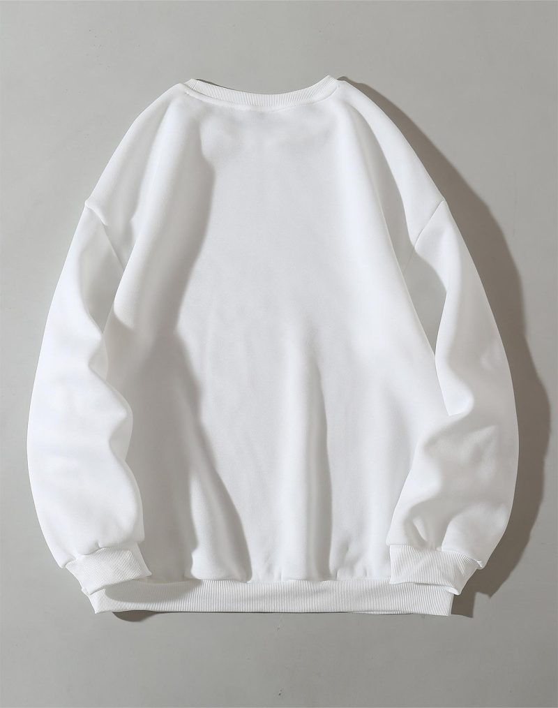 Popular Round Neck Fleece Hoodie - Image 9