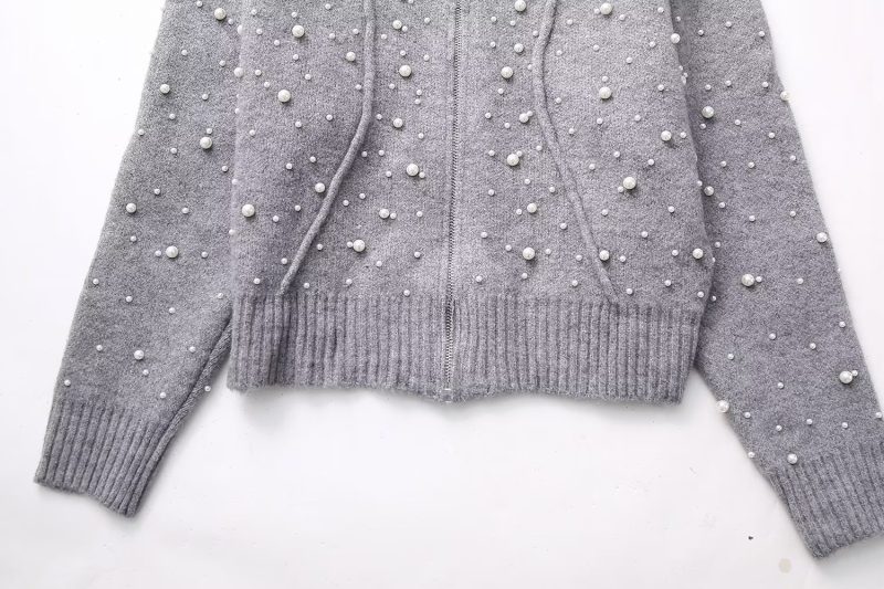 Pearl Single-Breasted Sweater - Image 6