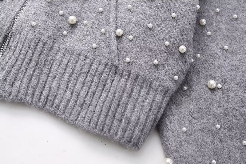 Pearl Single-Breasted Sweater - Image 8