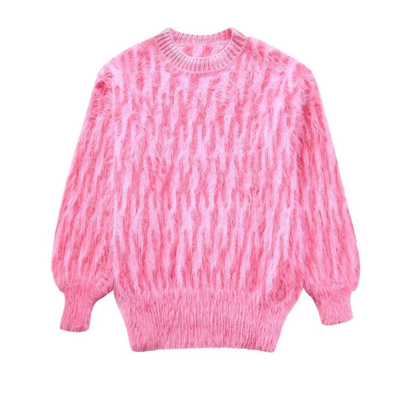 Thickened Street Jacquard Sweater - Image 3