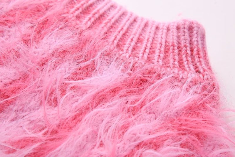 Thickened Street Jacquard Sweater - Image 12
