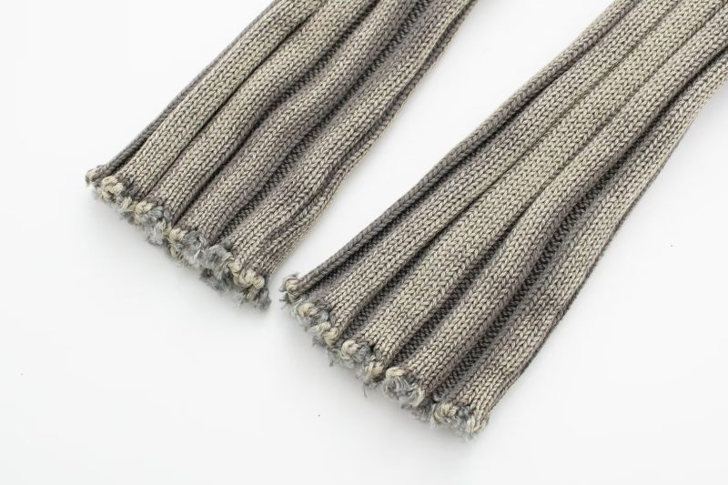 Sexy Off-Neck Flanging Cardigan - Blogger Knitwear - Image 7