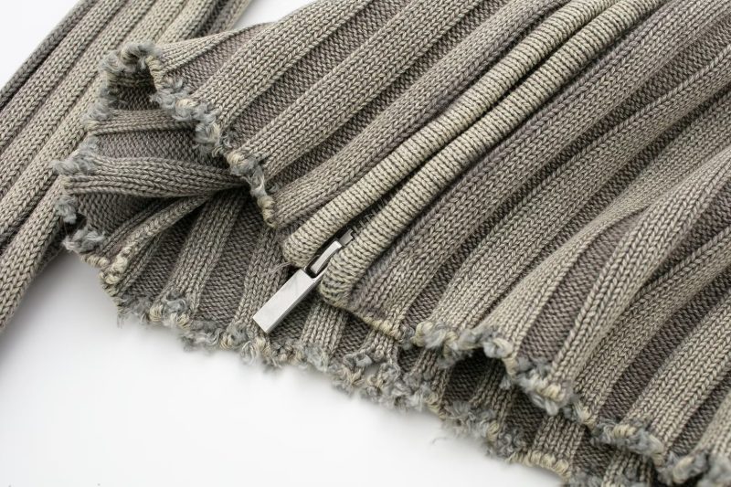 Sexy Off-Neck Flanging Cardigan - Blogger Knitwear - Image 8