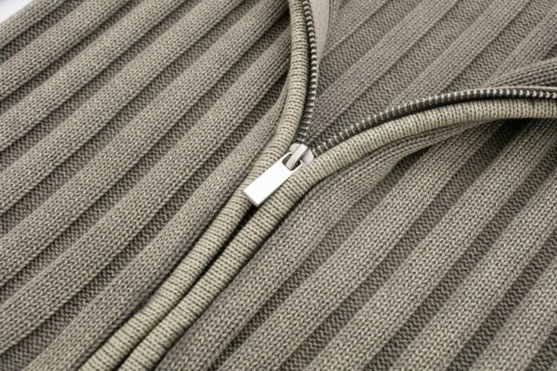 Sexy Off-Neck Flanging Cardigan - Blogger Knitwear - Image 9