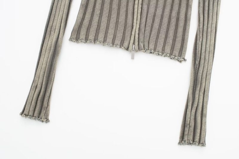 Sexy Off-Neck Flanging Cardigan - Blogger Knitwear - Image 11