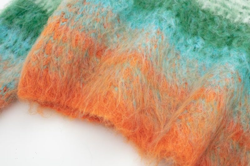 Autumn Wiping Effect Knitwear - Long Sleeve O Neck - Image 10