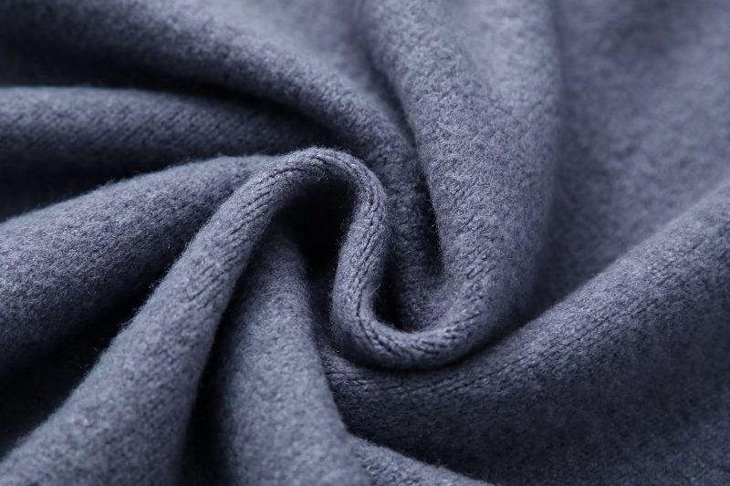 Solid Color Rib Knit Sweater - Image 7