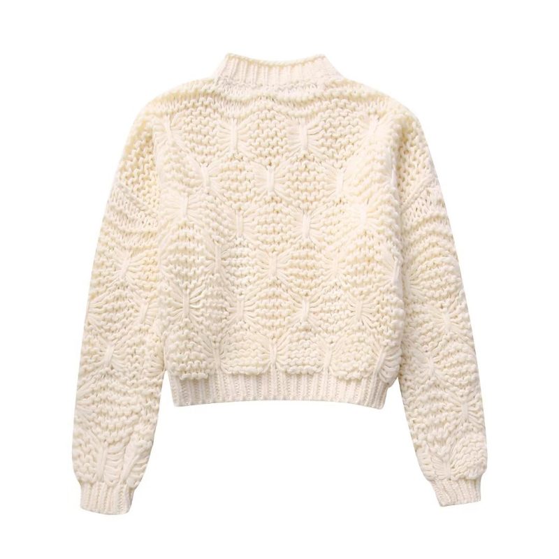 Autumn Street Texture Sweater - Image 2